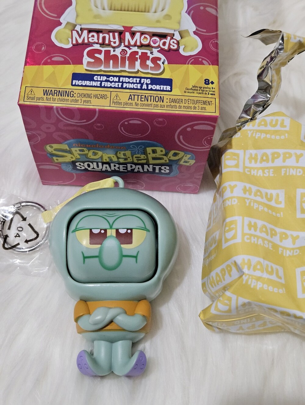 SpongeBob SquarePants Many Moods Shifts Clip-On Fidget Fig - Picture 5 of 5